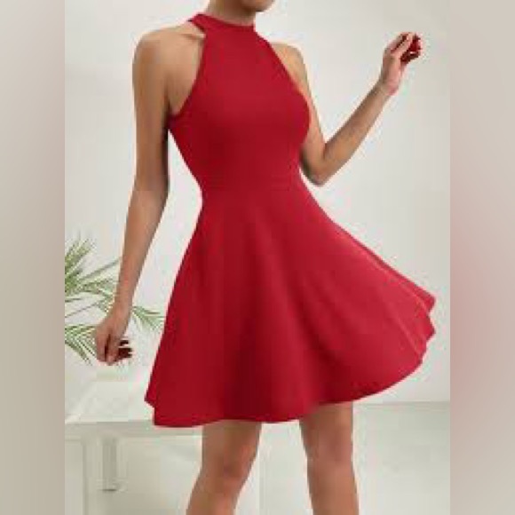 Windsor Open Back Formal Red Dress Size S - Picture 1 of 6